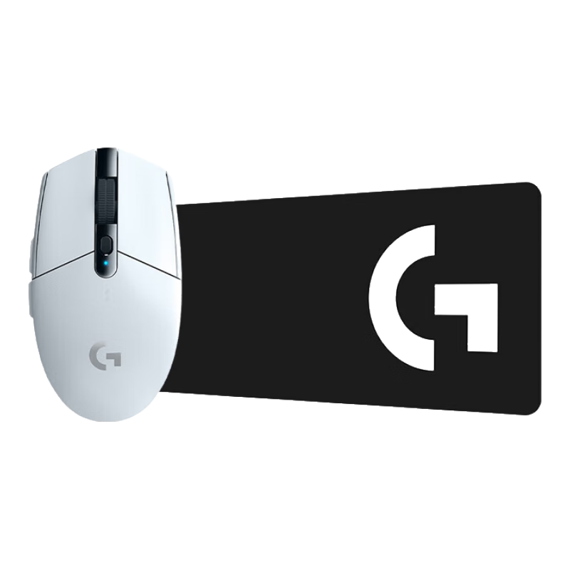 限地區(qū)，plus:羅技 G304 LIGHTSPEED無線鼠標(biāo)游戲電競吃雞宏編程輕巧便攜邏輯 G304白+大G桌墊 145.44元（需領(lǐng)券）