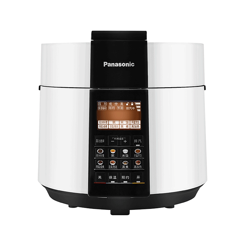 松下（Panasonic）【國家補貼】12小時雙預(yù)約電壓力鍋 白色5升大容量 家用2-8人 多重變壓備長炭厚釜 NF-PS509 684.67元（需領(lǐng)券）