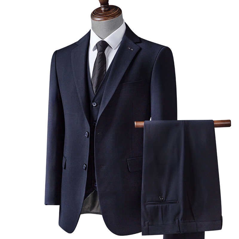 PLUS會員：杉杉西服套裝男士 四季修身職業(yè)正裝 218.92元（需領(lǐng)券湊單）