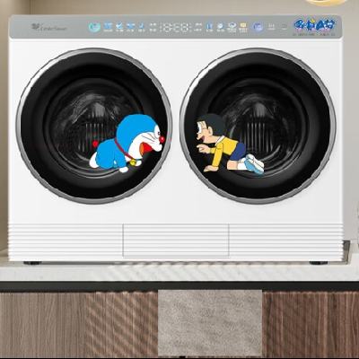 新品上市、618：LittleSwan 小天鵝 哆啦A夢(mèng)聯(lián)名款 TNDD20-08AIDEW 洗衣機(jī) 雙筒分區(qū)洗 白色 1991.2元包郵