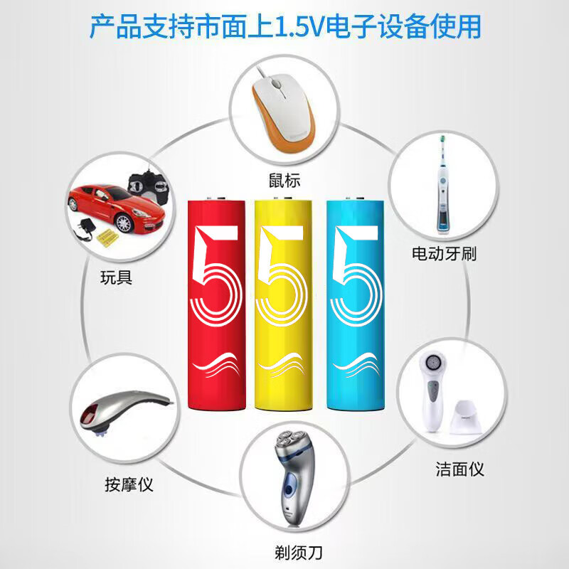 亞勁王彩虹碳性電池 5號(hào)4個(gè)裝 0.99元