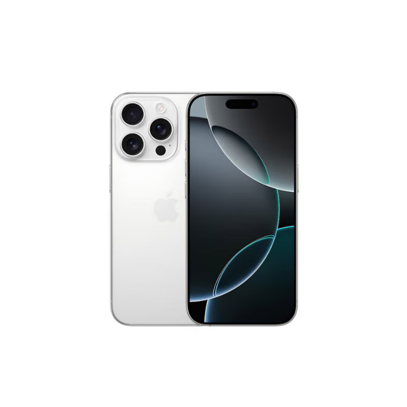 蘋果 手機(jī) iPhone 16 Pro 512GB 白色鈦金屬 快充套裝 9030.51元（需領(lǐng)券）