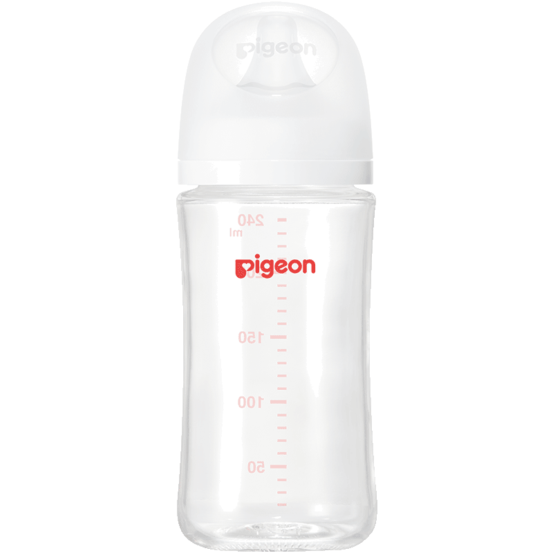 貝親（Pigeon）新生嬰兒 防脹氣寬口徑玻璃奶瓶 240ml AA188 L號 6個月+ 71.63元（需領(lǐng)券）