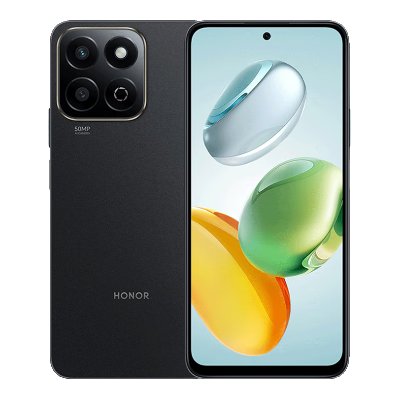 PLUS会员：HONOR 荣耀 畅玩60 Plus 智能手机 幻夜黑 12+256GB 914.62元包邮（需领券）