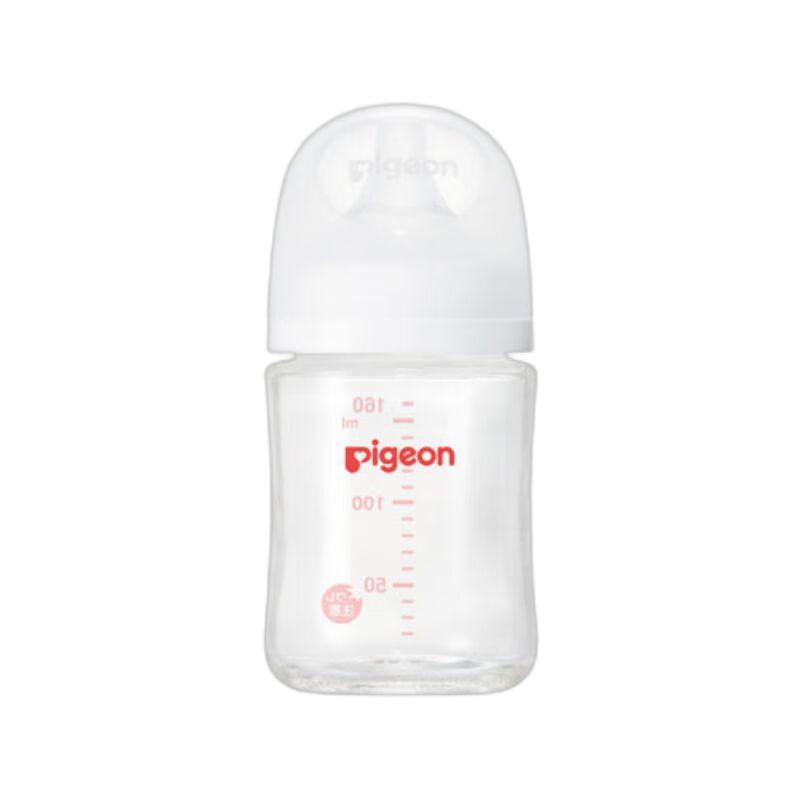 贝亲（Pigeon）婴儿宝宝玻璃奶瓶 防胀气奶瓶 第3代 宽口径自带奶嘴SS号160ml 59.35元（需领券）
