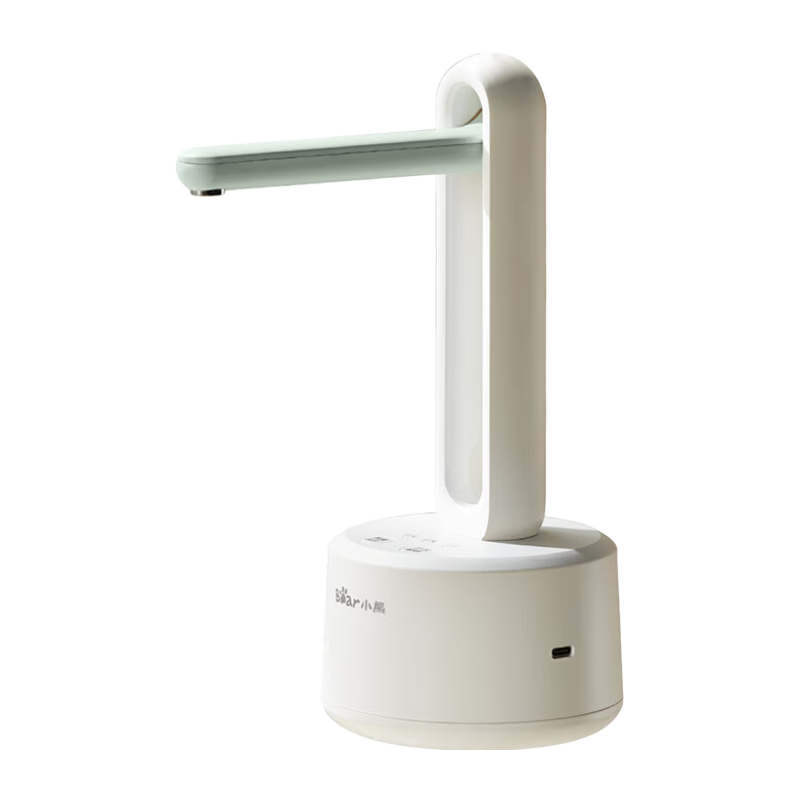限浙江、PLUS：小熊（Bear）桶裝水抽水器 電動壓水器 自動吸水器 礦泉水上水器 飲水機(jī)抽水泵 臺桶兩用 YSJ-D05M1 57.32元（需領(lǐng)券）