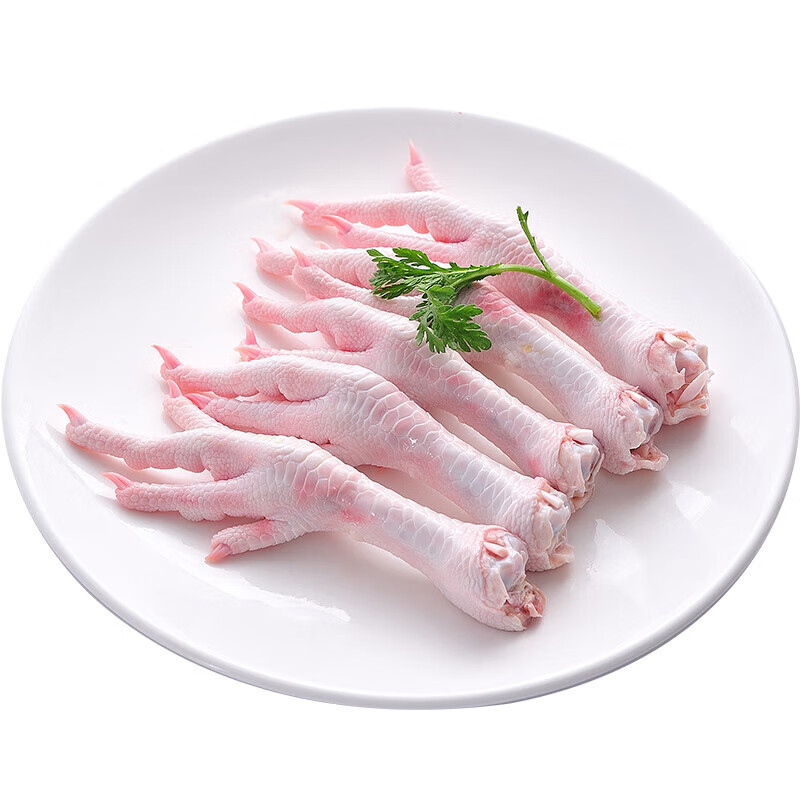 圣農(nóng) 雞長爪 1kg 冷凍 白羽雞鹵雞爪檸檬雞爪食材 30.4元