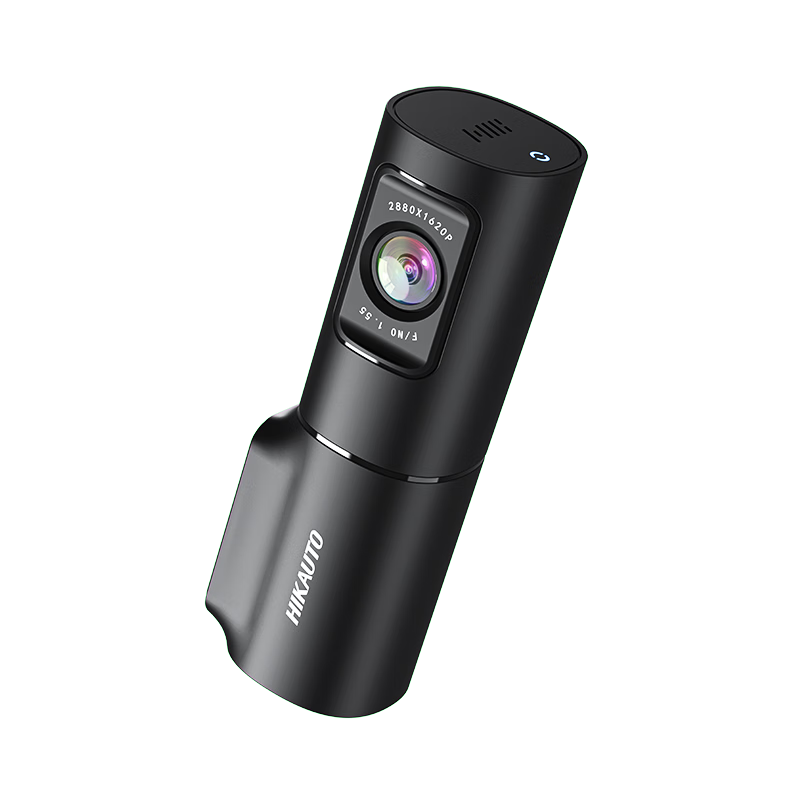 PLUS会员: HIKVISION 海康威视行 车记录仪D6 3k超清星光夜视 语音声控4G远程查看大广角 198.31元包邮