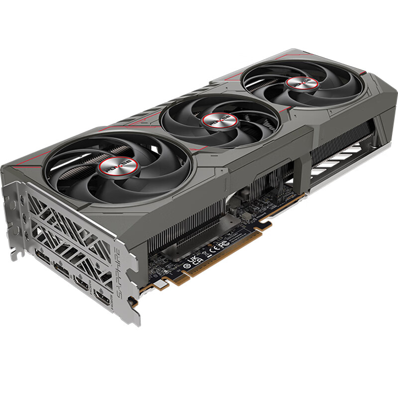 蓝宝石 AMD Radeon™ RX 9070 GRE 12GB GDDR6 METAL 合金脉动 deepseek AI人工智能 券后3873.51元