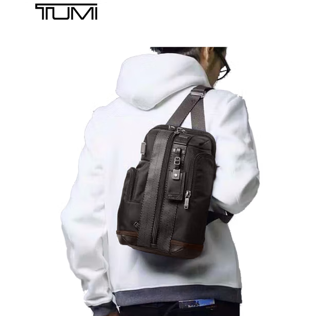TUMI 途明 FREMONT系列 HIGGINS 弹道尼龙 男士大号单肩斜挎包 02223393HKO ￥790.99