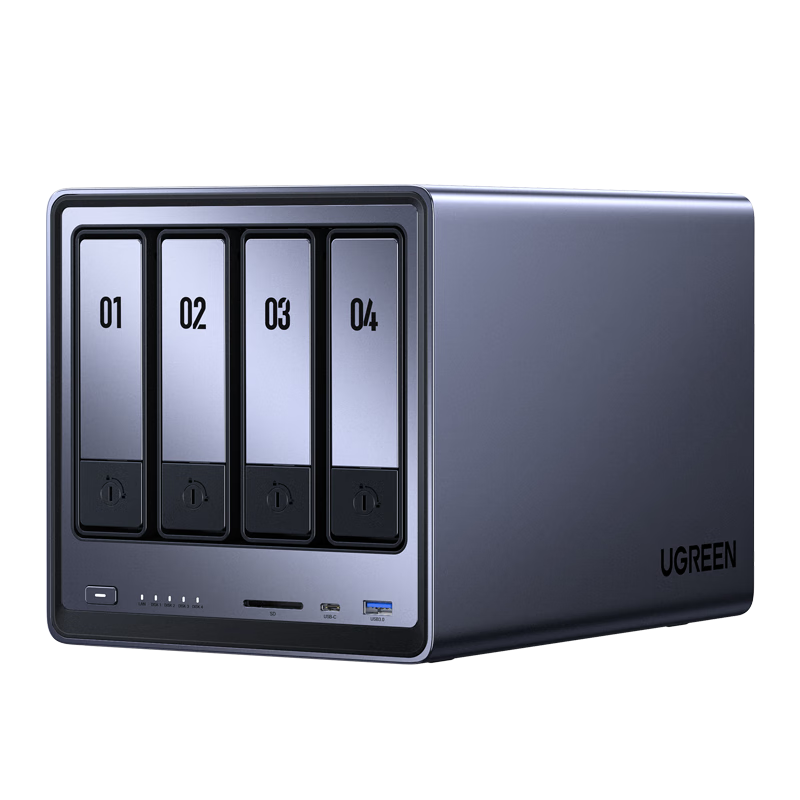 国家补贴：绿联 DXP4800 Plus 16G内存 四盘位 NAS网络存储 2196.49元