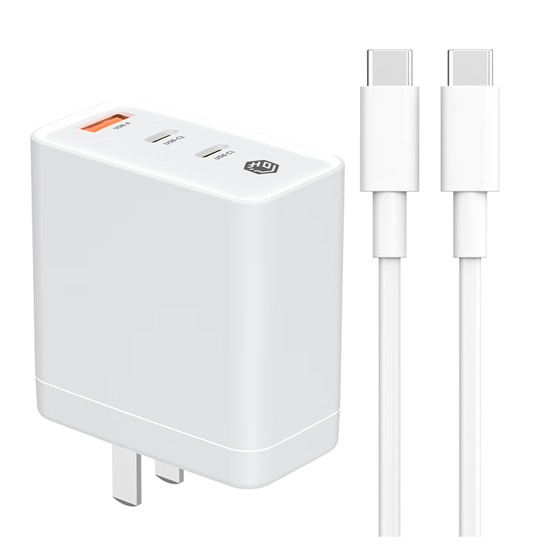 京東京造65W氮化鎵筆記本蘋果iphone充電器套裝 209.7元（合69.9一件）