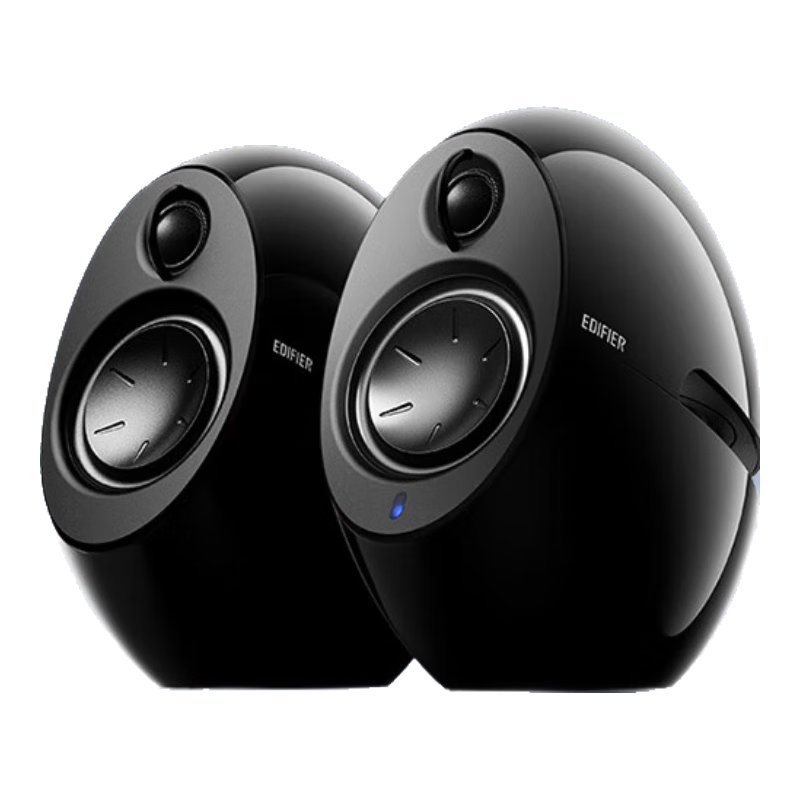 plus會(huì)員：漫步者（EDIFIER）e25HD 桌面藍(lán)牙音箱 精致HIFI桌面2.0音箱 家居藝術(shù)音響 太空黑 649.53元（需領(lǐng)券）