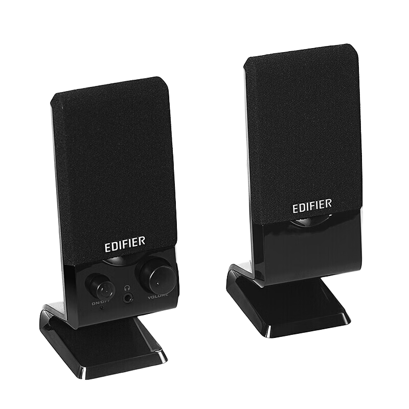 漫步者（EDIFIER）R10U 2.0声道电脑音响音箱 台式机笔记本桌面音响 黑色 38.38元（需领券）
