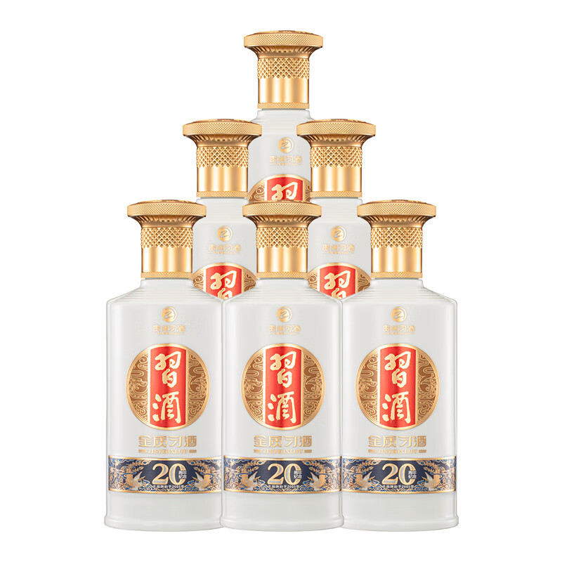 习酒 第四代 53%vol 酱香型白酒 500ml*6瓶 券后900元