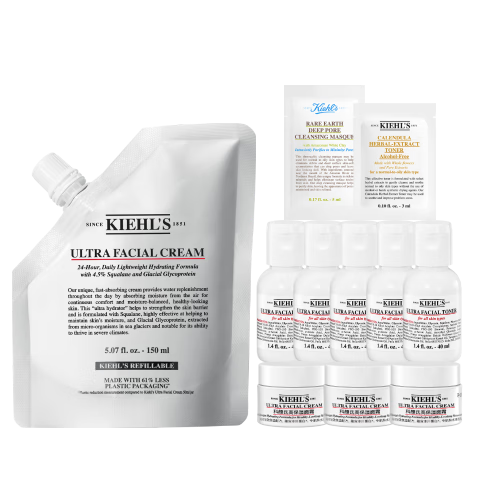 科颜氏（Kiehls）【林高远同款】高保湿霜150ml补充装保湿乳液护肤品礼盒生日礼物 576元