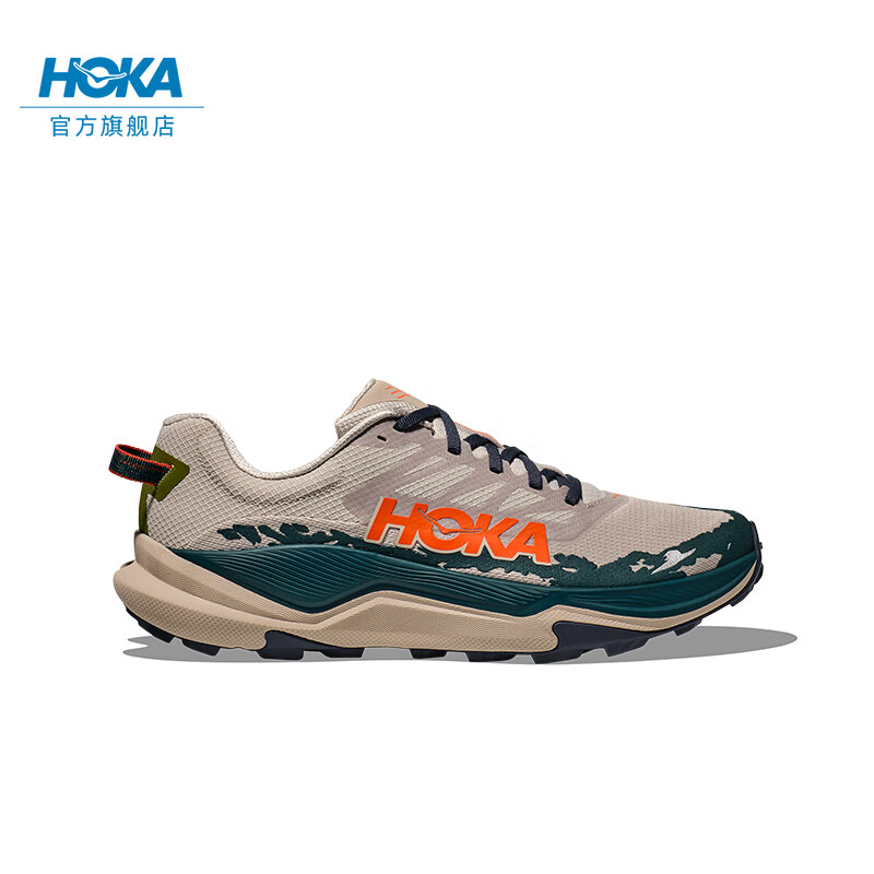 HOKA ONE ONE 男女款夏季托伦特4越野跑步鞋TORRENT 4竞速减震耐磨 灰褐色/暮光蓝-男 40.5 灰褐色/暮光蓝-男 券后509元