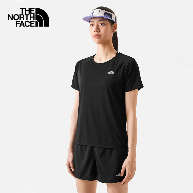 plus會(huì)員:北面（The North Face）速干T恤女半袖短袖24春夏新款|8825 JK3/黑色 S/155 139.3元（需領(lǐng)券）