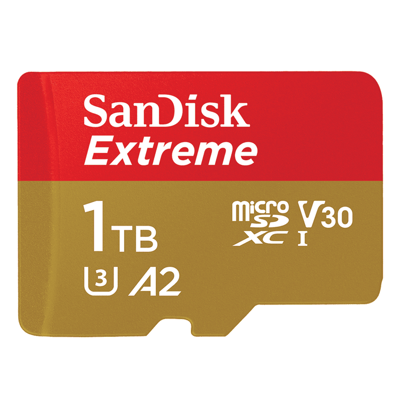 再降價，plus:閃迪 1TB TF(MicroSD)內(nèi)存卡 4K極速金卡A2 V30 U3行車記錄儀 運動相機無人機 監(jiān)控存儲卡 讀190MB/s 547.71元（需領券）