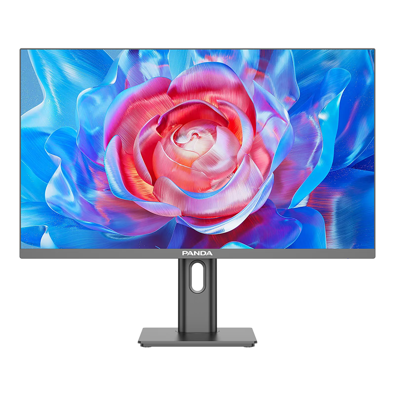 再降价，政府补贴，plus:熊猫PANDA 27英寸 4K超高清 IPS广色域 10bit Type-C65W 旋转升降 滤蓝光不闪屏 设计办公显示器R27U1 672.33元（需领券）晒单后