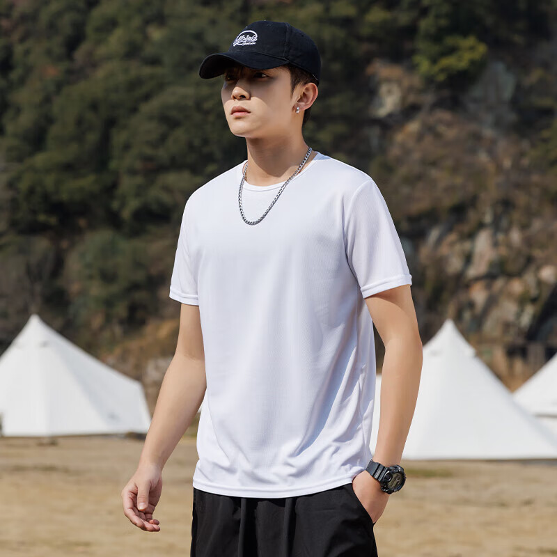 jeanswest 真维斯 T恤男士夏季短袖*2+短裤*1 清仓任选三件组合 12.92元（需买2件+凑单）
