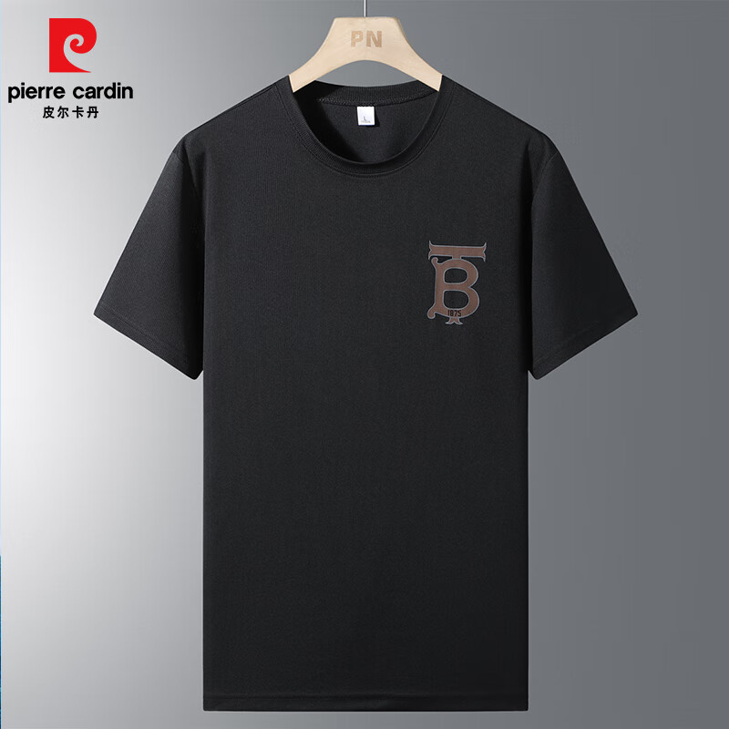 pierre cardin 皮爾·卡丹 特價清倉！男士圓領速干短袖T恤 29.8元（合14.9元/件）