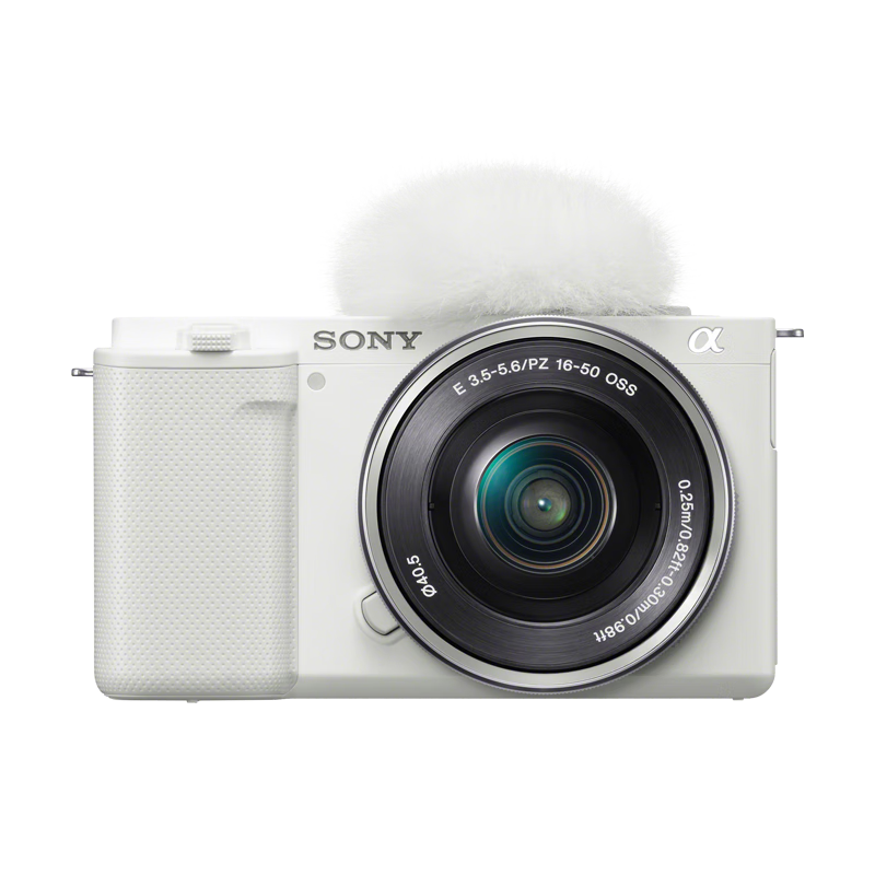 PLUS會(huì)員：SONY/索尼 ZV-E10L 微單相機(jī) 16-50標(biāo)準(zhǔn)鏡頭 白色 3957.18元