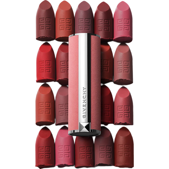 纪梵希（Givenchy）【采销直播间】618狂欢购 粉丝绒N27雪柿桃色口红 264.44元（买一赠一，折合132元/支）