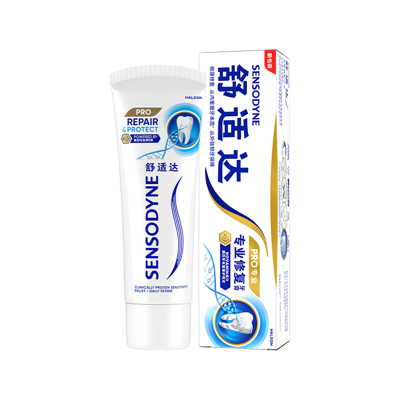 舒适达 专业修复牙膏 90g 24.02元