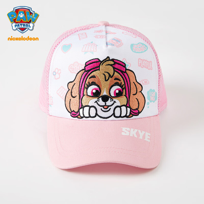 PAW PATROL 汪汪队立大功 网眼遮阳鸭舌帽 多色 ￥13.9