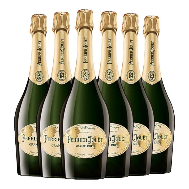 微信小程序: 巴黎之花（Perrier Jouet）特级干型香槟 起泡白葡萄酒 750ml*6瓶父亲节礼物 1432.01元