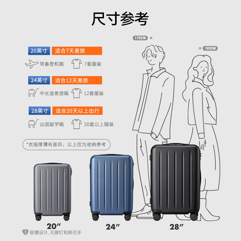90分 多瑙河系列 PC拉杆箱 LGGY2007RM-379390 灰色 20英寸 151.2元