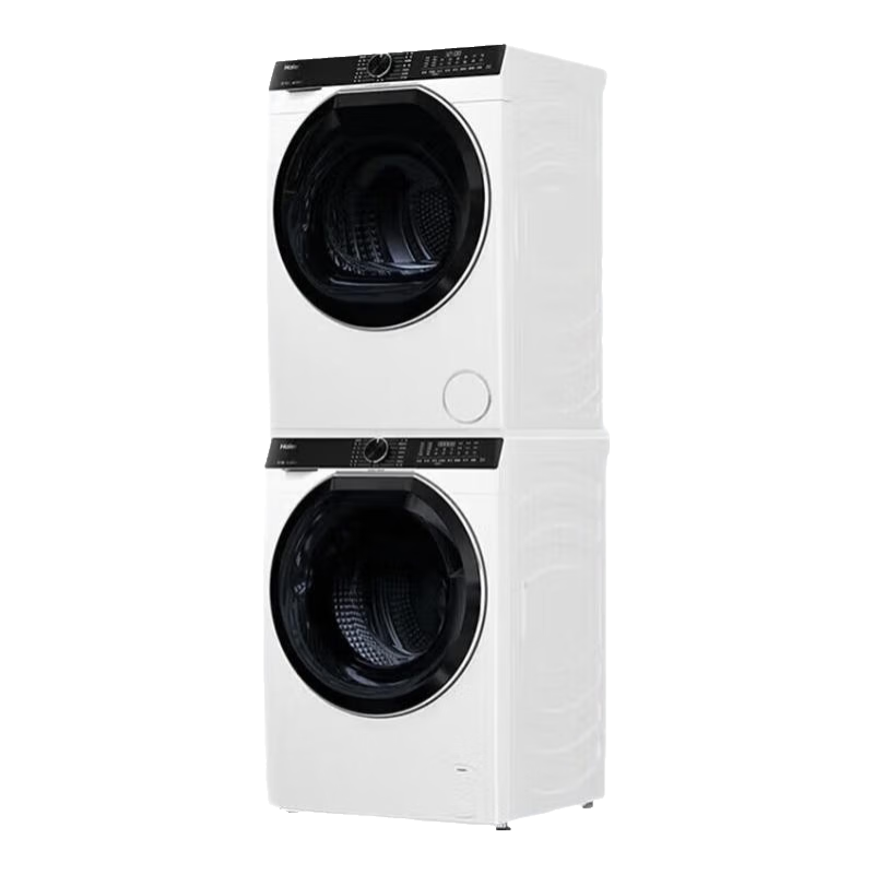 PLUS：海尔（Haier）云溪579洗烘套装 579+579 精华洗2.0 双擎热泵 特渍洗 376升级款 3979.36元（若有晒单返现活动到手更低）