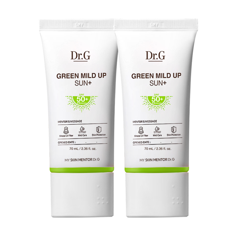 DR.G蒂迩肌防晒霜乳隔离70ml双支装女敏感肌SPF50+ 165元