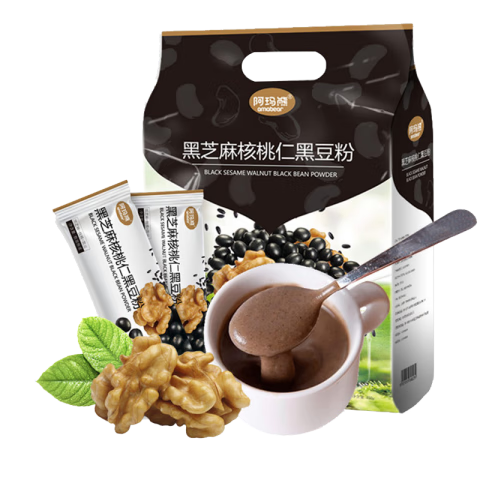 阿玛熊AMAXIONG 黑芝麻核桃仁黑豆粉250g 7.21元包邮（需试用，买一送一，折合3.6元/袋）