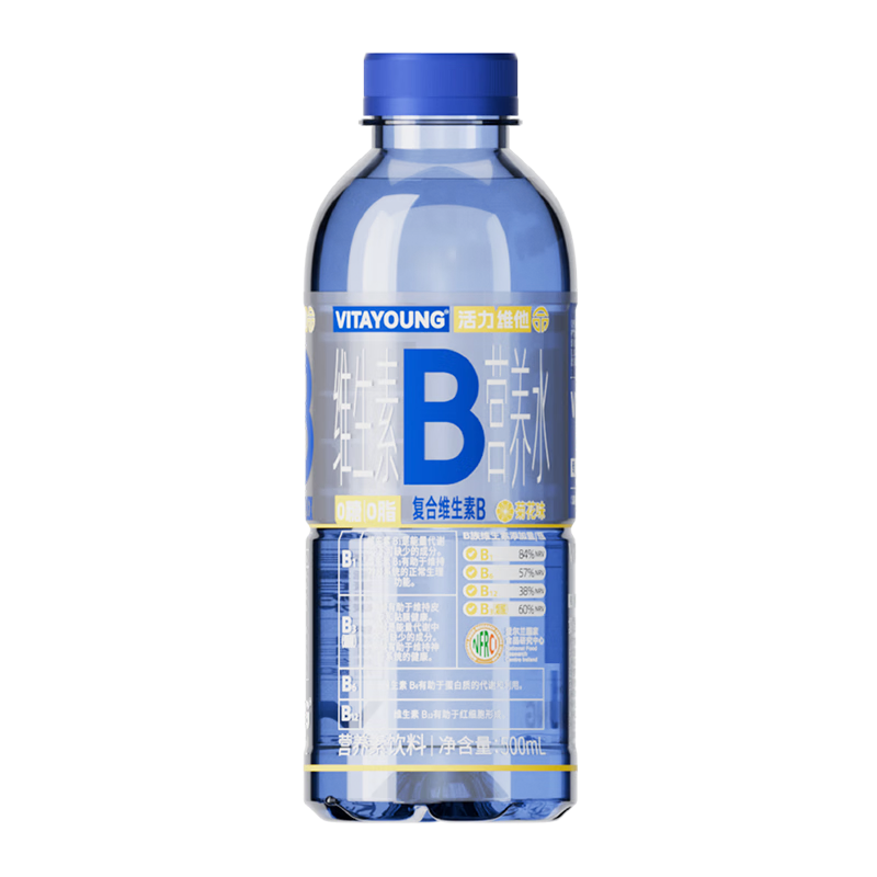 VITAYOUNG活力維他命 水維生素B菊花味 營養(yǎng)功能飲料500ml*1瓶 3.47元包郵（需試用）