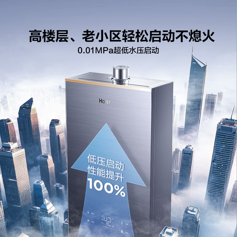 海爾 Haier JSQ31-16KL7云程U1 燃?xì)鉄崴?16L 1666.27元