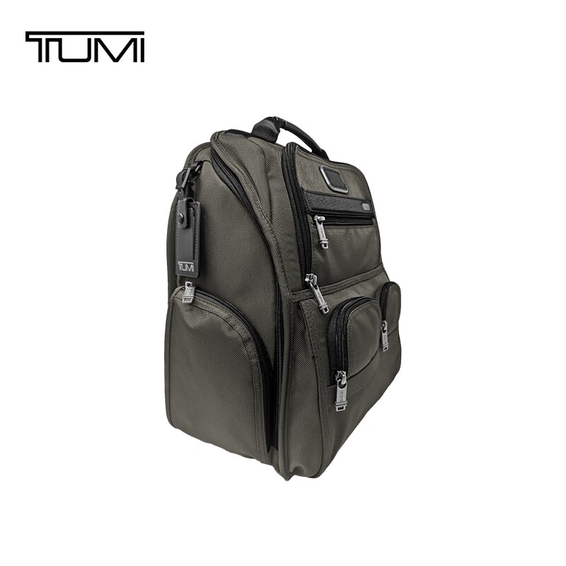 TUMI 途明 026303173WLO COMPACT男士雙肩包 橄欖色 券后2374元