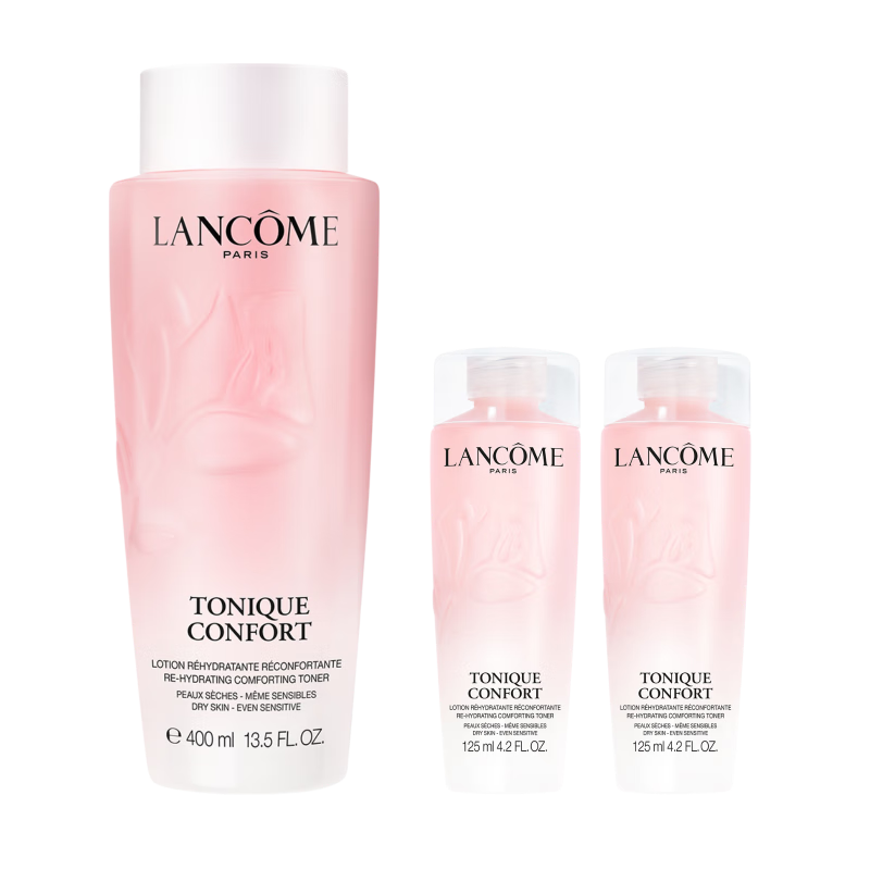 闭眼买、618：LANCOME 兰蔻 大粉水 400ml（赠500ml） 435.6元