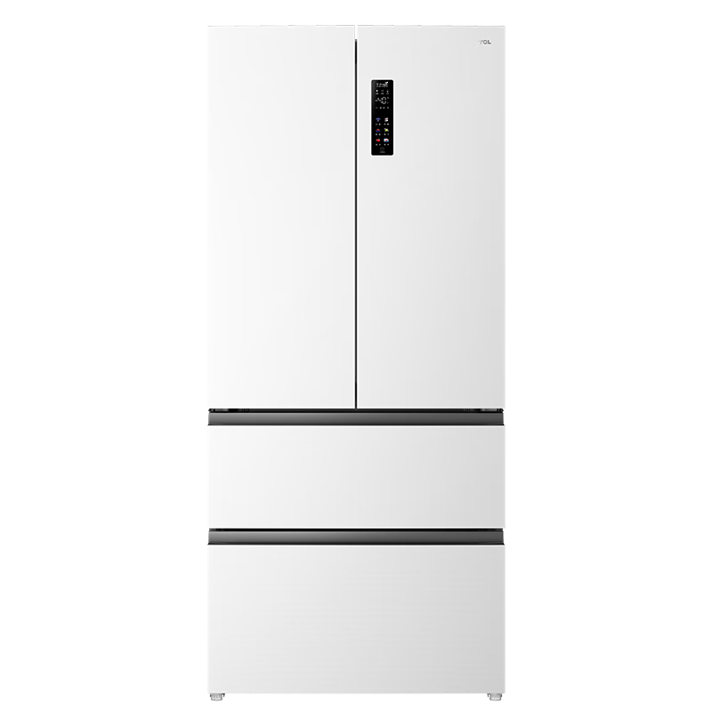 618预售、PLUS会员：TCL 法式四门冰箱 R456T9-DQB 456升、58cm超薄 3296.56元包邮