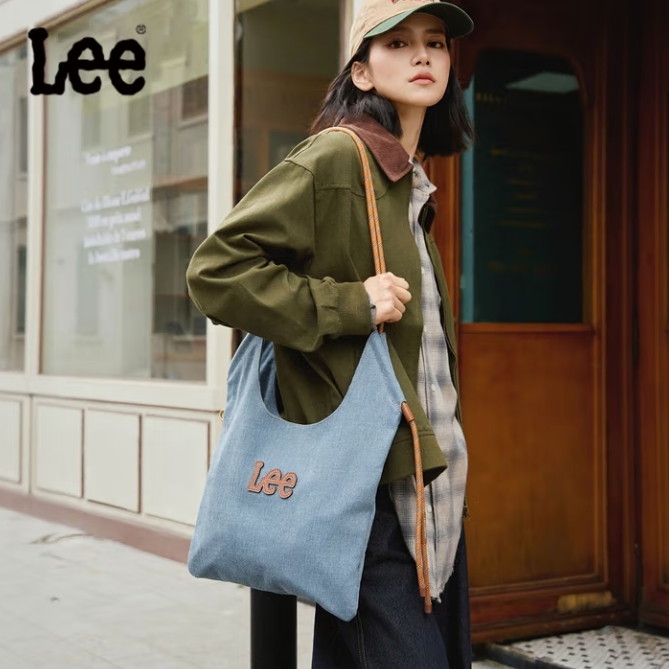 Lee 秋千托特斜跨單肩男女士包包 ￥139