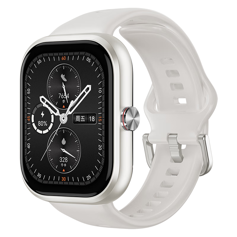限地区、plus:荣耀亲选Haylou Watch 活力版 星光白 1.95吋AMOLED轻薄全面屏 户外运动卫星定位 全天健康监测 女生 210.47元（需领券）