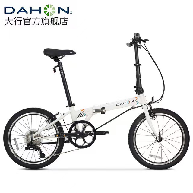 DAHON 大行 KT610折叠自行车16英寸单速男女学生上班上学城市通勤单车 白色 679.56元（凑头盔，实付818.72元）