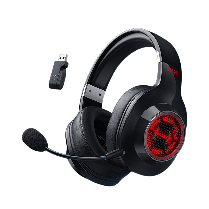漫步者 HECATE G2 无线版 耳罩式头戴式三模无线游戏耳机 黑色 168.84元