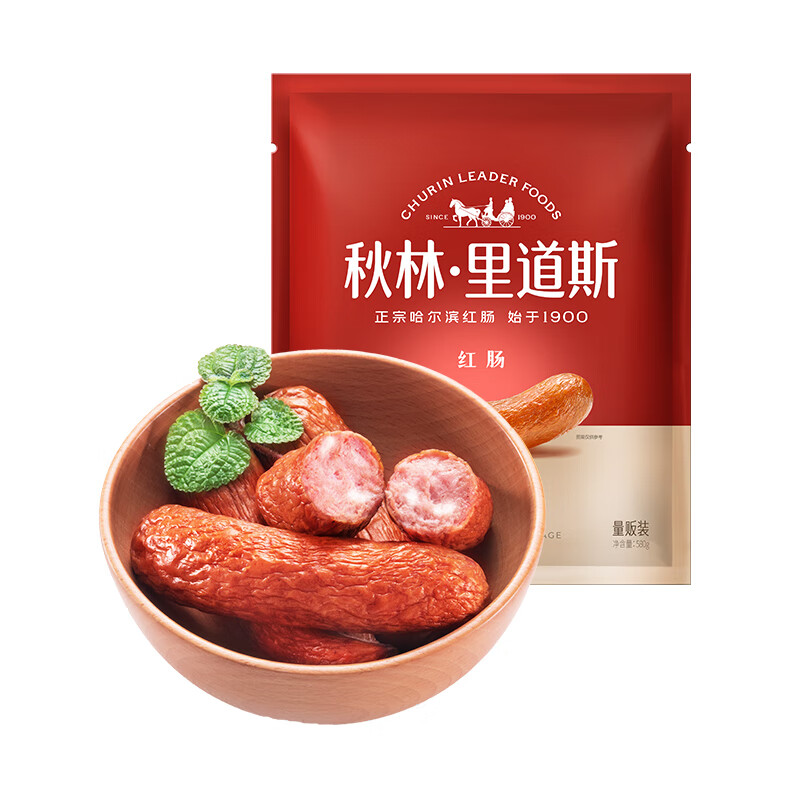 秋林里道斯 红肠 580g 21.75元