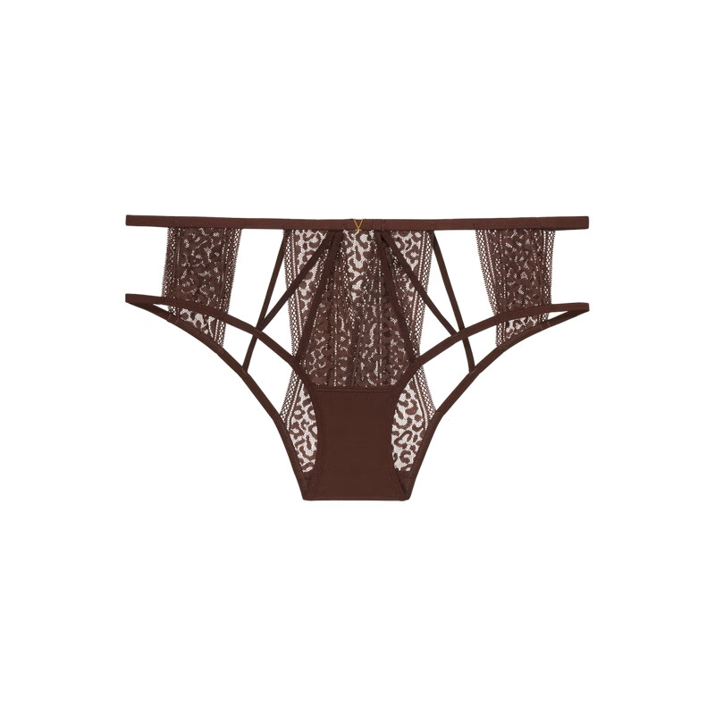 VICTORIA\'S SECRET 舒适性感时尚女式内裤1 33F6深棕色 11256845 1条 券后9.64元