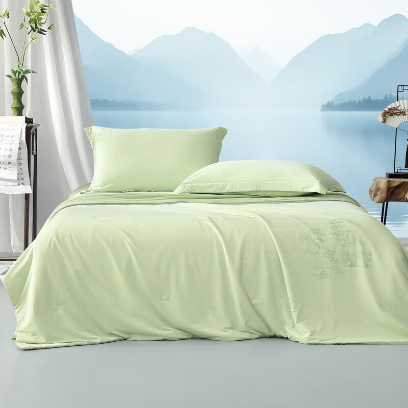 百丽丝 清仓 A类抗菌100%蚕丝夏凉被200cm*230cm 119元