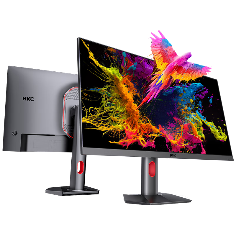 HKC 神盾系列 MG27Q 27英寸 IPS 显示器（2560×1440、180Hz、100﹪sRGB、HDR400） 674.49元