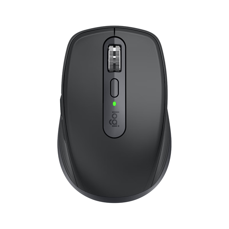 罗技（Logitech）大师系列 MX Anywhere 3S 静音鼠标 无线蓝牙双模鼠标 商务办公 便携智能鼠标 石墨黑 接收器另购 311.96元