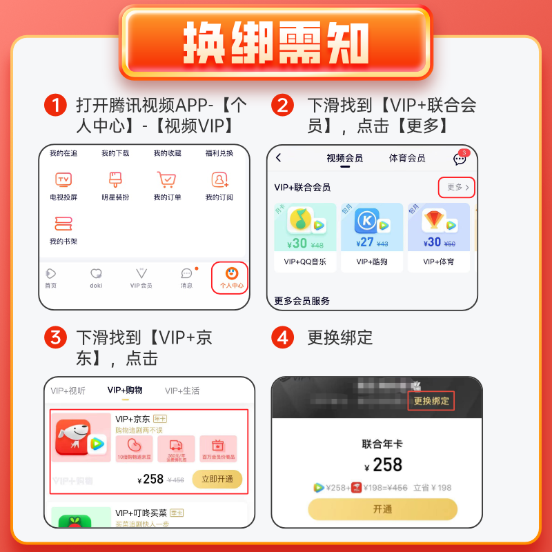 腾讯视频 Tencent Video VIP年卡12个月+京东年卡12个月 券后158元